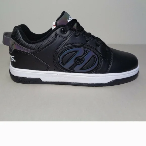 Heelys Mens Black Reflective Voyager Sneakers Shoes Mens 11